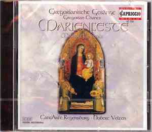CantArte Regensburg, Hubert Velten - Gregorianische Gesänge / Gregorian Chants - An Marienfesten / For Marian Festivals