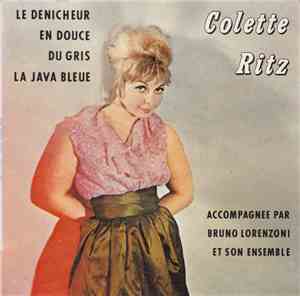 Colette Ritz Acompagnée Par Bruno Lorenzoni Et Son Ensemble - Le Dénicheur
