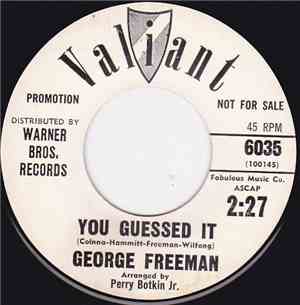 George Freeman  - You Guessed It / Come To Me