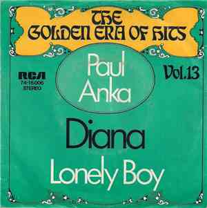 Paul Anka - Diana / Lonely Boy
