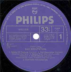Thin Lizzy - Bad Reputation