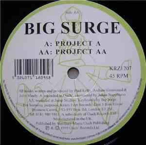 Big Surge - Project A / Project AA