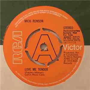 Mick Ronson - Love Me Tender