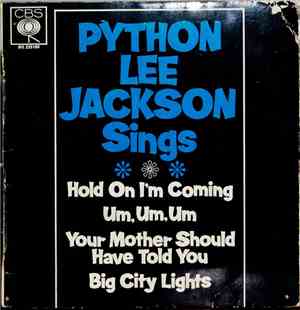Python Lee Jackson - Python Lee Jackson Sings