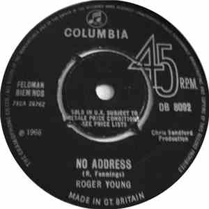 Roger Young  - No Address / It's Been Nice