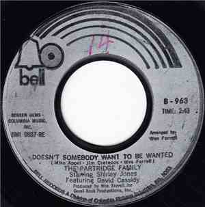 The Partridge Family - Doesn't Somebody Want To Be Wanted