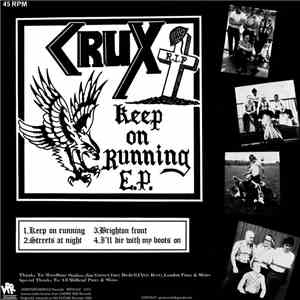 Crux / Crash - Keep On Running E.P. / Fight For Your Life