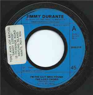 Jimmy Durante - I'm The Guy Who Found The Lost Chord