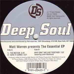 Matt Warren - The Essential EP