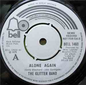 The Glitter Band - Alone Again