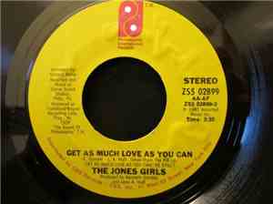 The Jones Girls - Get As Much Love As You Can