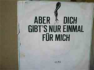 Züri West - Aber Dich Gibt's Nur Einmal Für Mich
