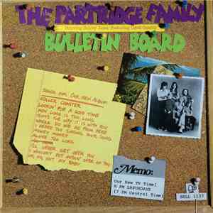 The Partridge Family Starring Shirley Jones  Featuring David Cassidy - Bulletin Board