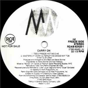 Martha Wash - Carry On (The Todd Terry Released Project)