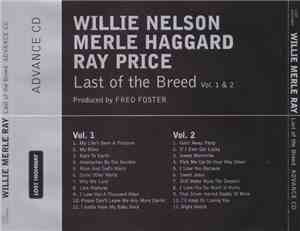 Willie Nelson / Merle Haggard / Ray Price - Last Of The Breed
