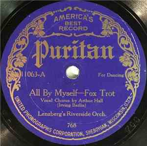 Lenzberg's Riverside Orchestra - All By Myself / Ain't We Got Fun