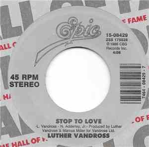 Luther Vandross - Stop To Love / So Amazing