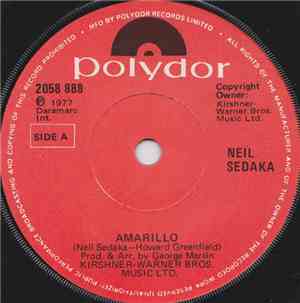 Neil Sedaka - Amarillo / The Leaving Game