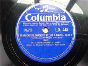 The Bush Chamber Players - Brandenburg Concerto No. 3 In G Major