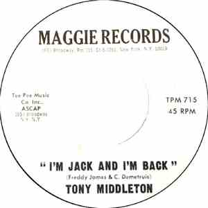 Tony Middleton - I'm Jack And I'm Back