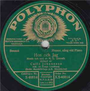 Calle Johansson - Hon Och Jag / Bondbröllop
