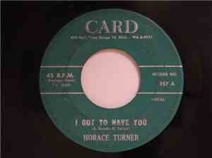 Horace Turner - I Got To Have You / You Got To Love Me