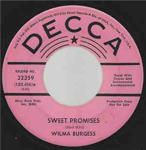 Wilma Burgess - Sweet Promises