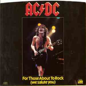 AC/DC - For Those About To Rock (We Salute You)