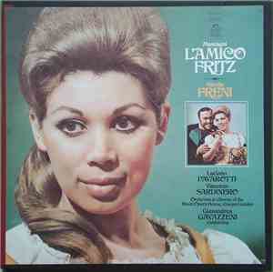 Gianandrea Gavazzeni, Pietro Mascagni, Luciano Pavarotti, Mirella Freni, Vincenzo Sardinero, Orchestra Of The Royal Opera House, Covent Garden, Chorus Of The Royal Opera House, Covent Garden - L'Amico Fritz