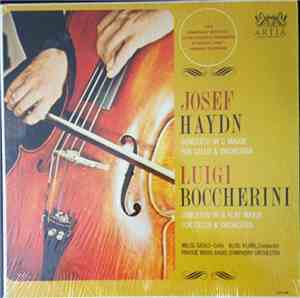 Joseph Haydn / Luigi Boccherini, Miloš Sádlo, Prague Radio Symphony Orchestra - Concerto In C Major For Cello & Orchestra / Concerto In B Flat Major For Cello & Orchestra