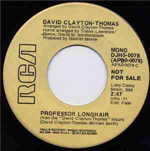 David Clayton-Thomas - Professor Longhair