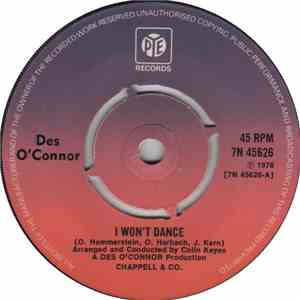 Des O'Connor - I Won't Dance
