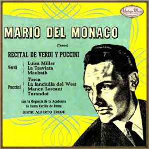 Mario Del Monaco - Mario Del Monaco: Recital de Puccini y Verdi