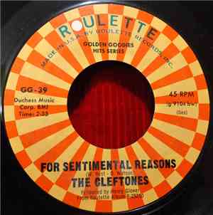 The Cleftones - For Sentimental Reasons / String Around My Heart