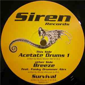 Bassline Generation - Acetate Drums 1 / Breeze / Survival