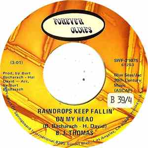 B.J. Thomas - Raindrops Keep Fallin' On My Head