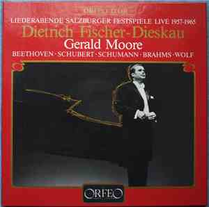 Dietrich Fischer-Dieskau, Gerald Moore - Liederabende Salzburger Festspiele Live 1957 - 1965