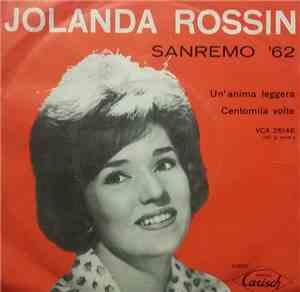 Jolanda Rossin - Sanremo '62