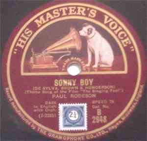 Paul Robeson - Sonny Boy / De Lil' Piccaninny's Gone To Sleep