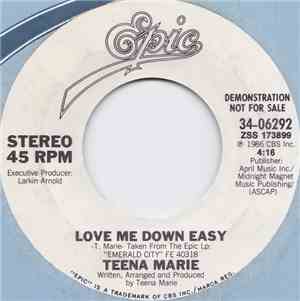 Teena Marie - Love Me Down Easy