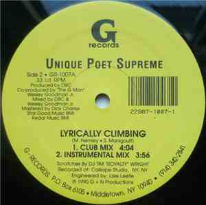Unique Poet Supreme - Funk Is So Good