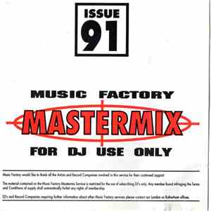 Various - Music Factory Mastermix - Issue 91