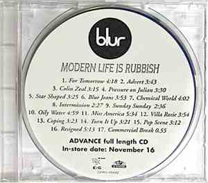 Blur - Modern Life Is Rubbish