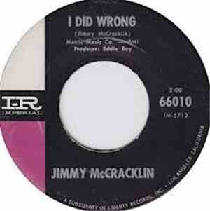 Jimmy McCracklin - I Did Wrong / Some-one