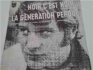 Johnny Hallyday Avec The Blackburds - Noir C'Est Noir / La Generation Perdue