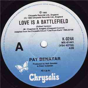 Pat Benatar - Love Is A Battlefield