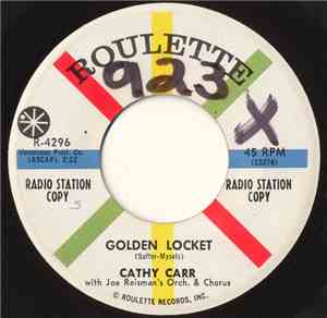Cathy Carr - Golden Locket / I Want To Be Your Pet