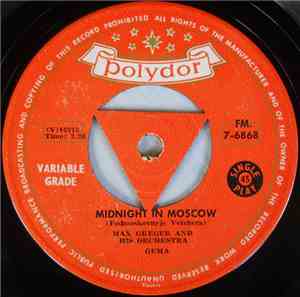 Max Greger And His Orchestra / Helmut Zacharius And His 
