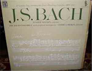 J.S. Bach - Judith Nelson • The Bach Ensemble / Joshua Rifkin - Wedding Can ...