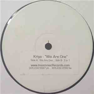 Kriya - We Are One